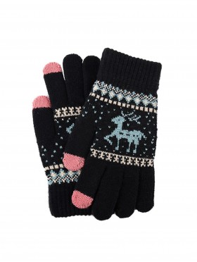 Reindeer Stretchy Magic Gloves